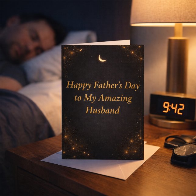 Tarjeta Elegant Father’s Day Card for Husband from Wife (Subido por el creador)