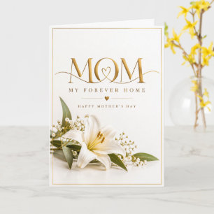 Tarjeta Elegant Minimalist Mother’s Day Greeting Card