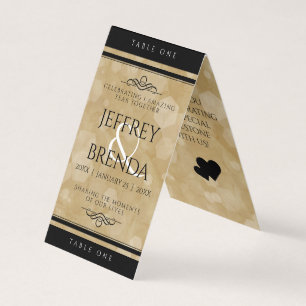 Tarjeta Elegante 1er aniversario de Boda de papel