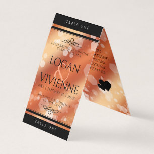 Tarjeta Elegante 8.º aniversario del Boda de bronce