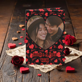 Tarjeta Elegante AMOR Fotos y mensajes de San Valentín dob