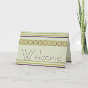 Tarjeta Elegante Bienvenida Al Equipo