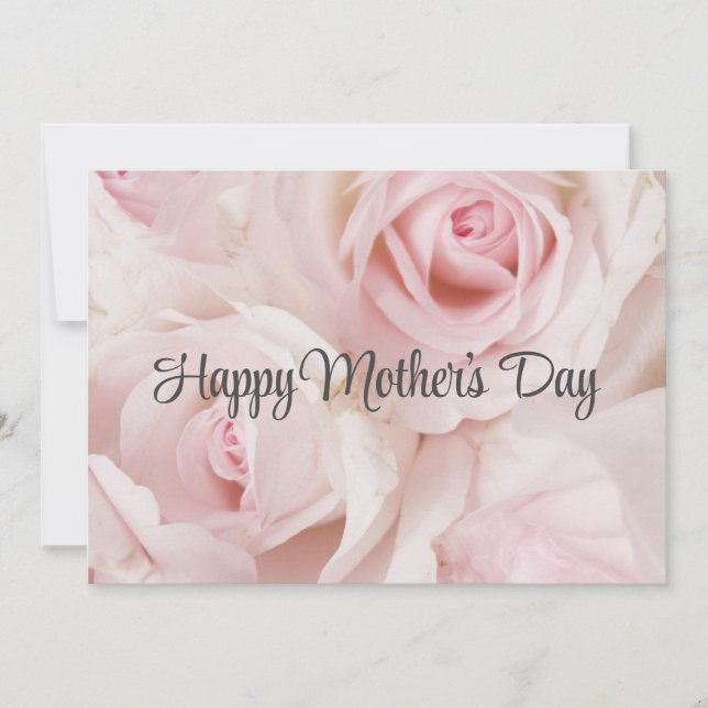 Tarjeta Elegante Bouquet Bouquet Mother's Day (Anverso)