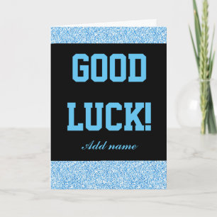 Tarjeta Elegante carta personalizada de buena suerte