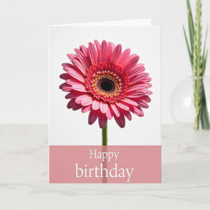 Tarjeta elegante de día especial con flores