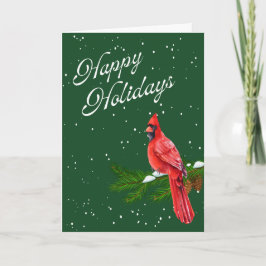 Tarjeta elegante de Felices Fiestas