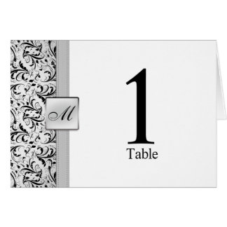 Tarjeta elegante de la colocación de la tabla del