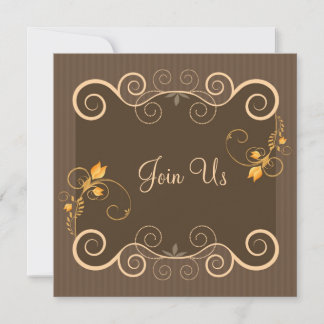Tarjeta elegante de la invitación