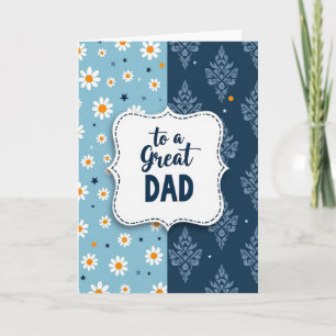 Tarjeta elegante del día de los grandes papás