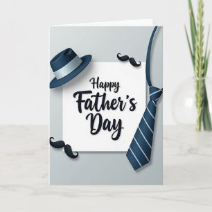 Tarjeta elegante del Día del Padre