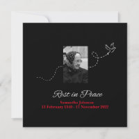Elegante Descanso en Paz Pésame