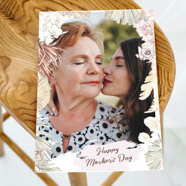 Tarjeta Elegante Día de la Madre de fotografía de moda Min (Subido por el creador)