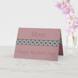 Tarjeta Elegante Día de la Madre Especial Rosy Pink