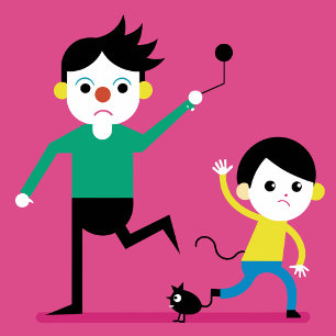 Tarjeta Elegante diseño en forma de Shamrock para St. Patr