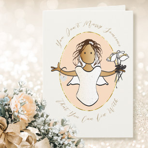 Tarjeta Elegante ducha de novias Felicitaciones de dulces