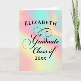 Tarjeta Elegante Felicidades Graduado