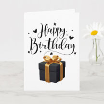 Elegante Feliz Cumpleaños