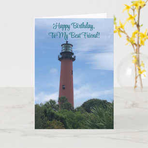 Tarjeta Elegante, Feliz Cumpleaños, A Mi Mejor Amigo!
