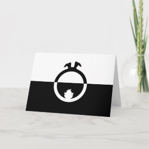 Tarjeta ¡Elegante Feliz Pascua para tus seres queridos! Ta