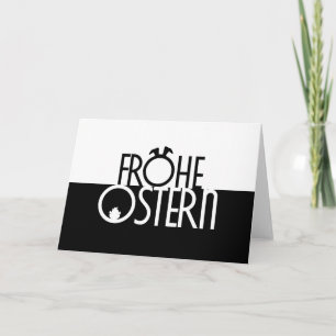 Tarjeta ¡Elegante Feliz Pascua para tus seres queridos! Ta