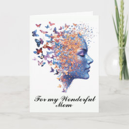 Tarjeta Elegante Femenino Día de la Madre Moderno De Hija