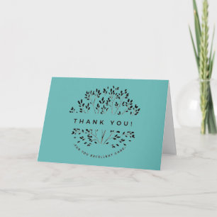 Tarjeta Elegante Floral Enfermera Cuidadora Doctor Gracias