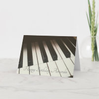 Elegante fotografía de Piano Blanco y Negro