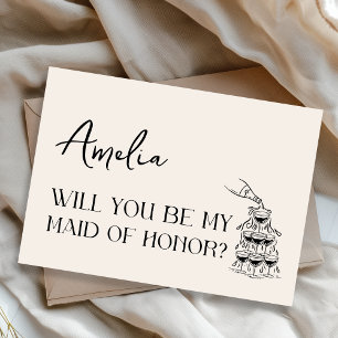 Tarjeta Elegante Minimalista y moderna empleada de honor p