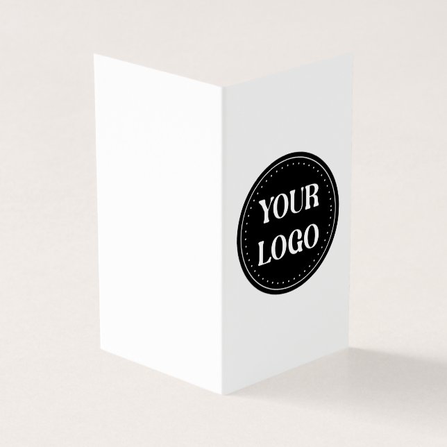 Tarjeta elegante, moderno, refinado y editable. (Exterior)