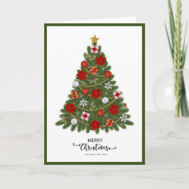 Tarjeta Elegante, moderno y contemporáneo doblado