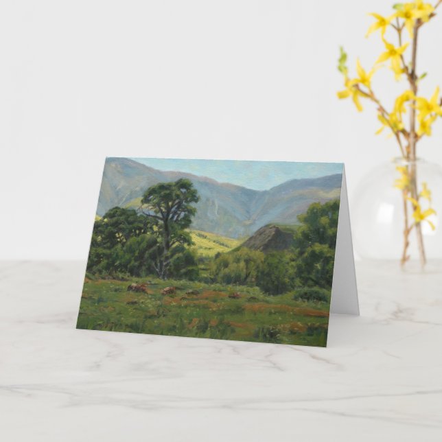 Tarjeta Elegante monumento al servicio funerario (flor amarilla)