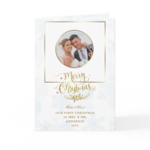 Elegante Nuestra Primera Navidad Como Sr. y Mrs. P