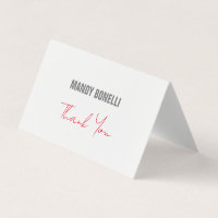 Elegante profesional y moderno gracias