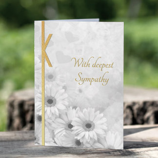 Tarjeta Elegante simpatía floral