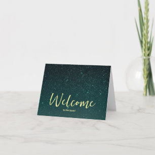 Tarjeta Elegante simple personalizado Bienvenido al equipo