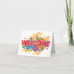 Tarjeta Elegante simple personalizado Bienvenido al equipo