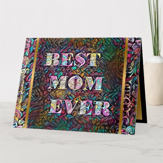 Tarjeta Elegante y popular regalo moderno (Anverso)