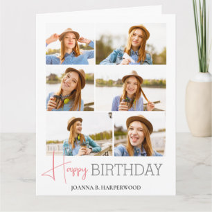 Tarjeta Elegante y simple caligrafía Aniversario elegante 