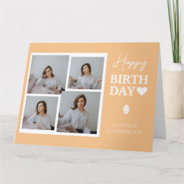 Tarjeta Elegante y simple caligrafía Aniversario elegante