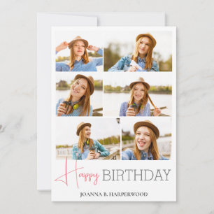 Tarjeta Elegante y simple caligrafía Aniversario elegante 