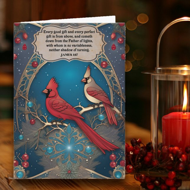 Tarjeta Elegantes Navidades cristianos del Art Nouveau Car (Subido por el creador)