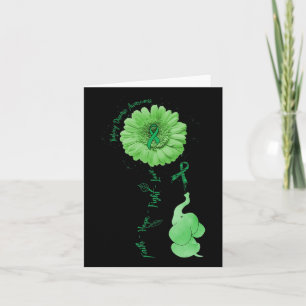 Tarjeta Elephant Faith Hope Luchar Por El Amor De La Enfer