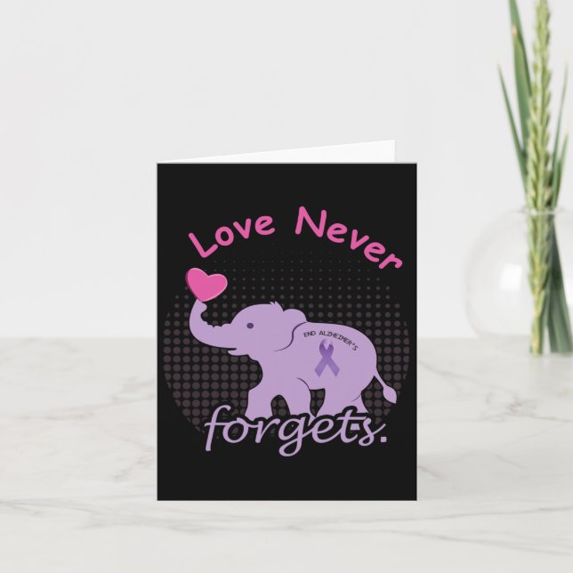 Tarjeta Elephant Love End Heimer End Heimerheimer Heimerhe (Anverso)