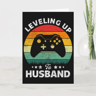 Tarjeta Elevación Al Compromiso De Regalos De Husbynd Para