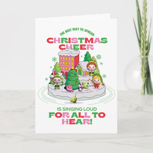 Tarjeta Elf la película | La mejor manera de difundir la N (Anverso)