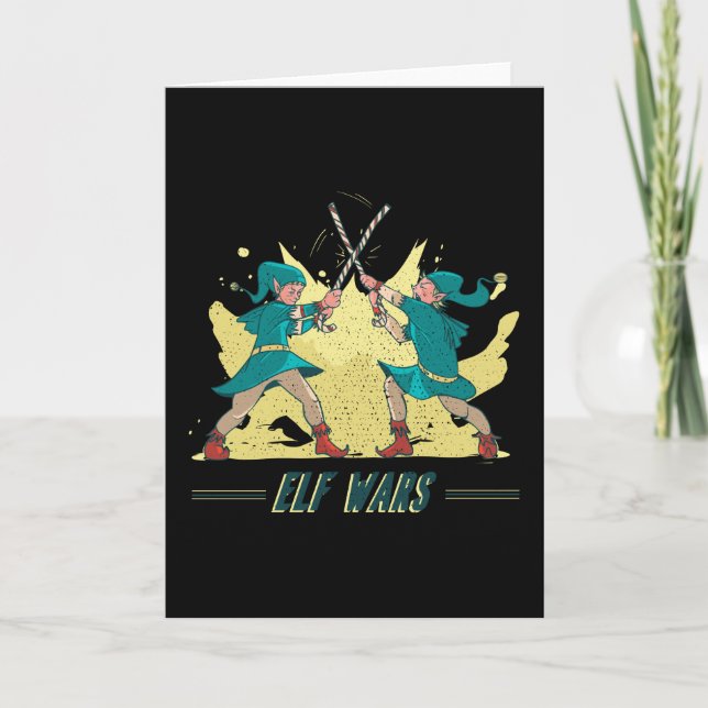 Tarjeta Elf wars (Anverso)