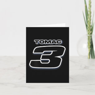 Tarjeta Eli Tomac Et3 Motocross Supercross Sx Mx Merchandi
