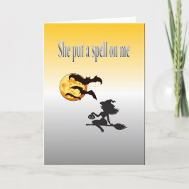 Tarjeta Ella me puso un hechizo