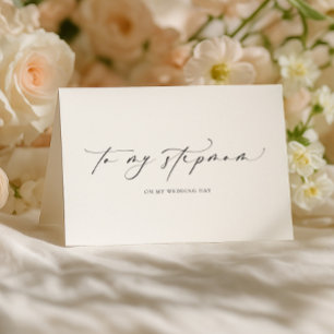 Tarjeta Ellesmere A Mi Día De Matrimonio De Madrastra