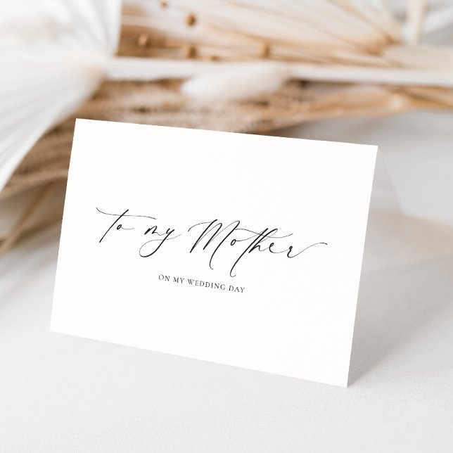 Tarjeta Ellesmere A Mi Día De Matrimonio Materno (Subido por el creador)